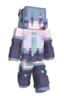 XtremeFireFox Minecraft avatar full body