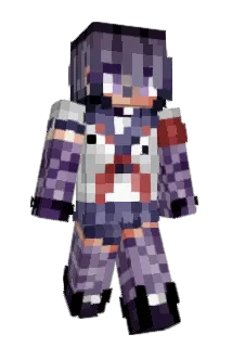 Xukun Minecraft avatar full body