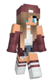 XvvbX Minecraft avatar full body