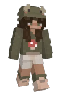 XxBrunetteMxX Minecraft avatar full body