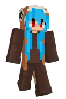 XxPandaRouxX Minecraft avatar full body