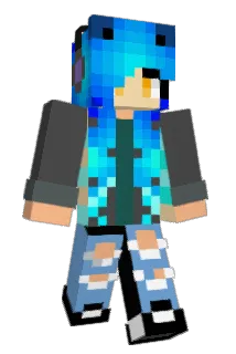 XxTheRavenxX Minecraft avatar full body