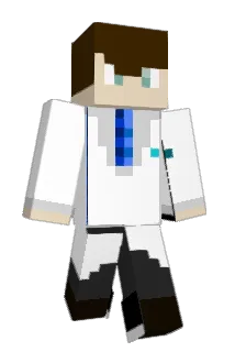 Y2THEGZ Minecraft avatar full body