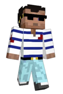 YAF1N Minecraft avatar full body