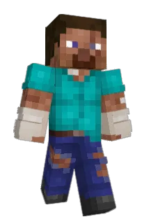 YB4KT Minecraft avatar full body