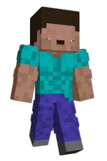 YEEZY350V2 Minecraft avatar full body