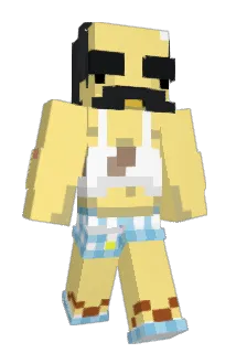 YESPED Minecraft avatar full body