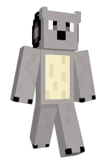 YG_koala Minecraft avatar full body