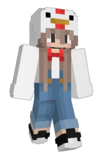 YLeLe Minecraft avatar full body