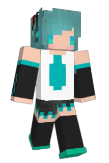 YM_39 Minecraft avatar full body