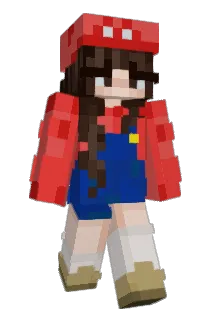 YNW_Melly Minecraft avatar full body