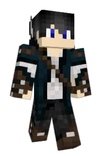 YRJSJ_Blue Minecraft avatar full body