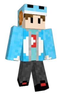 YTMiningMudkip Minecraft avatar full body