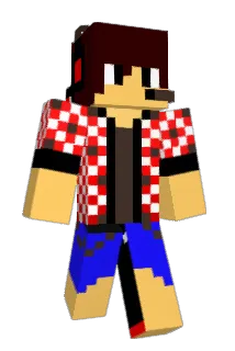 YTvolter Minecraft avatar full body