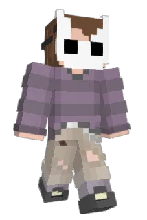 YU49 Minecraft avatar full body