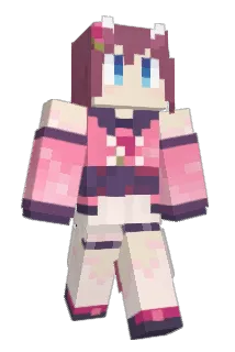 YUKI038 Minecraft avatar full body