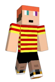 YV1304 Minecraft avatar full body