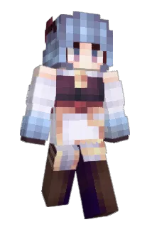 YY_05 Minecraft avatar full body
