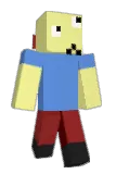 Yabaloogy Minecraft avatar full body