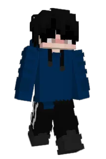 Yakuza Minecraft avatar full body
