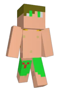 YamanK Minecraft avatar full body
