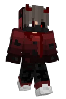 YamiKuroki Minecraft avatar full body