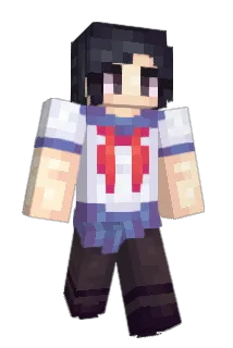 YandereChan Minecraft avatar full body