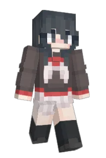 Yandere__Chan Minecraft avatar full body