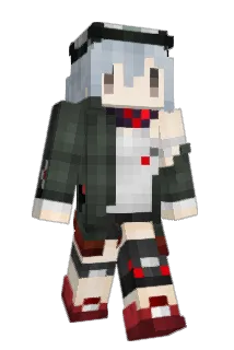 Yao_men Minecraft avatar full body