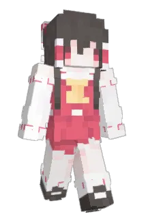 YaoiUke Minecraft avatar full body