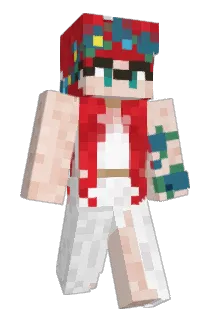 YaraMV Minecraft avatar full body