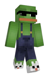 YayImPepe Minecraft avatar full body