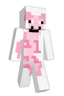 YeahAxolotl Minecraft avatar full body