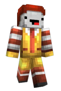 Yedding Minecraft avatar full body