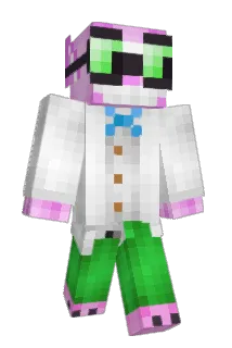 YeezyBaked Minecraft avatar full body