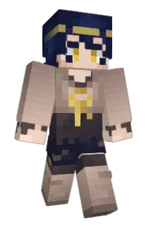 Yellcrow Minecraft avatar full body