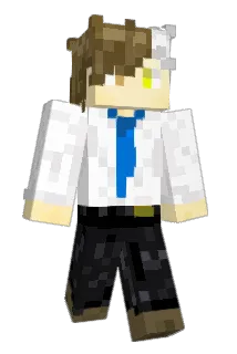 Yelloqw Minecraft avatar full body