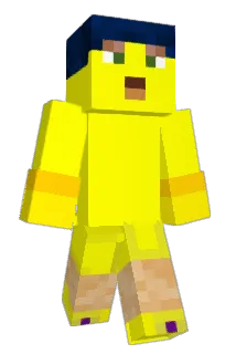 YellowBossman Minecraft avatar full body