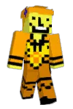 YellowDeltarune Minecraft avatar full body