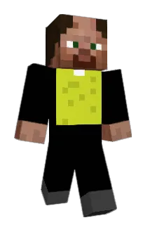 Yellow_Stevens Minecraft avatar full body