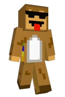 Yellowsqurrel Minecraft avatar full body