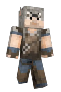 Yetifur Minecraft avatar full body