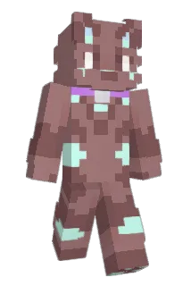 Yiffy Minecraft avatar full body