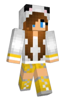 YllinFox Minecraft avatar full body