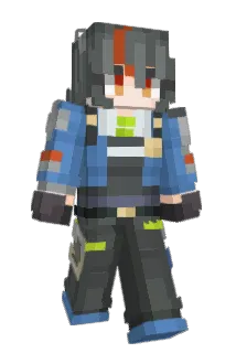 YoRHa_Unit2B Minecraft avatar full body