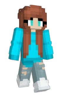 YolandaRainbow Minecraft avatar full body