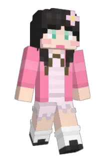 Yoon_Pink Minecraft avatar full body