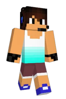 YougoYouguette Minecraft avatar full body