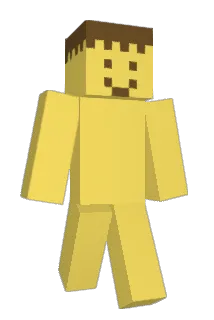 YoungPilot Minecraft avatar full body