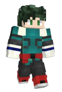 Young__Midoriya Minecraft avatar full body